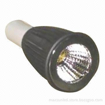 Indoor COB 5W LED spotlight lamp, DC 12V/AC 85-265V